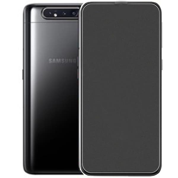 Galaxy A80 Anti-Fingerprints Skärmskydd 0,3mm