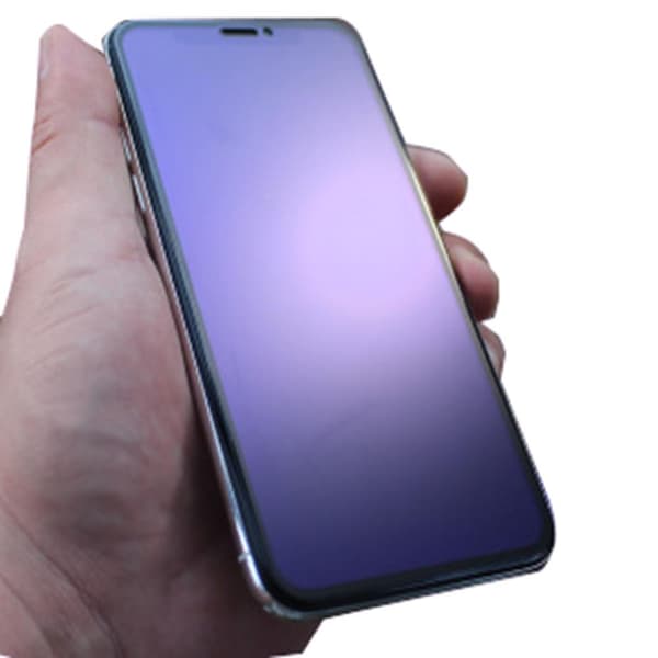 iPhone X Anti Blue-Ray Anti-Fingerprints Skärmskydd 2.5D 0,3mm