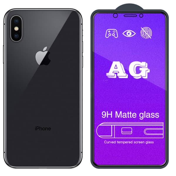 iPhone X Anti Blue-Ray Anti-Fingerprints Skärmskydd 2.5D 0,3mm