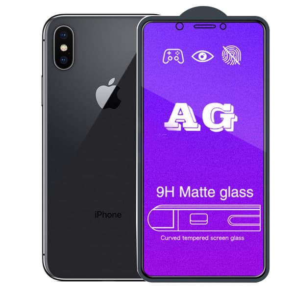 iPhone X Anti Blue-Ray Anti-Fingerprints Skärmskydd 2.5D 0,3mm