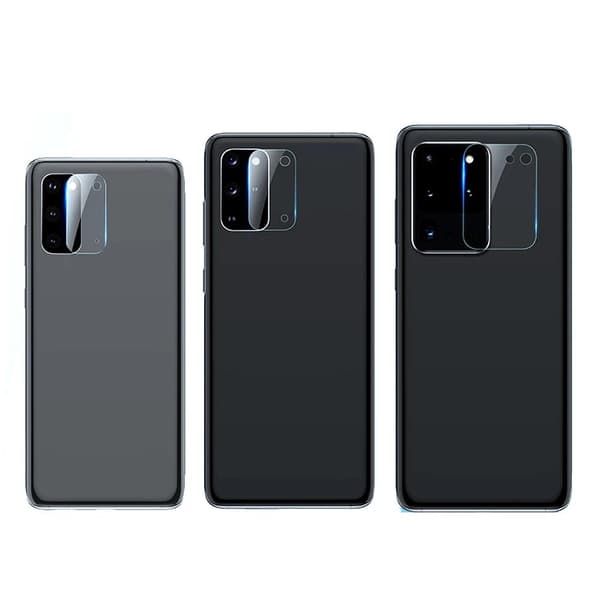 S20 Plus 2.5D Högkvalitativt HD-Clear Ultratunt Kameralinsskydd