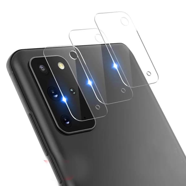 S20 Plus 2.5D Högkvalitativt HD-Clear Ultratunt Kameralinsskydd