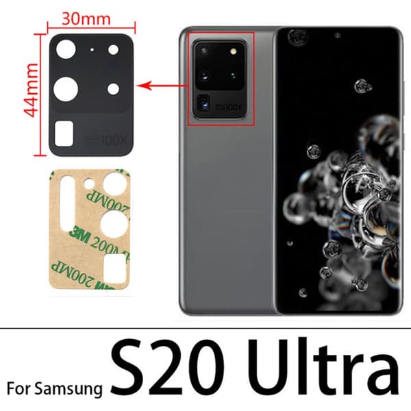 Galaxy S20 Ultra Bakre Kamerafälglins Reservdel