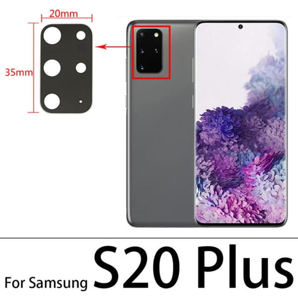 Galaxy S20 Plus Bakre Kamerafälglins Reservdel