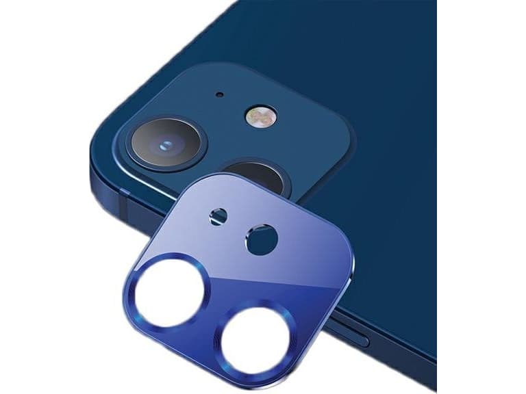 Usams USAMS Camera Lens Glass iPhone 12 mini metal blue/blue BH706JTT05 (US-BH706)