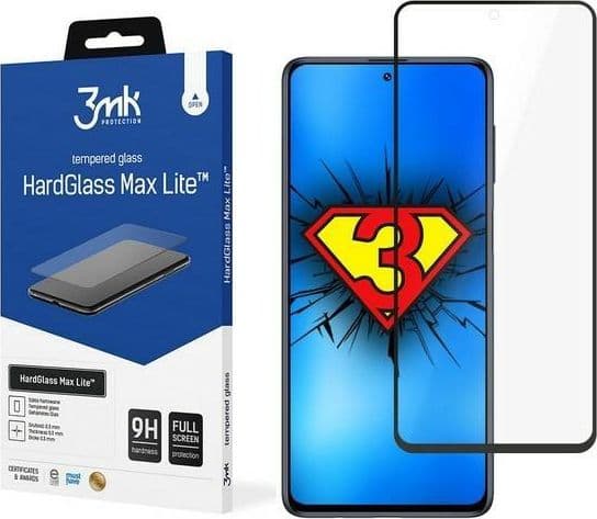 9H 3mk HardGlass Max Lite™ stiklas Samsung Galaxy M51