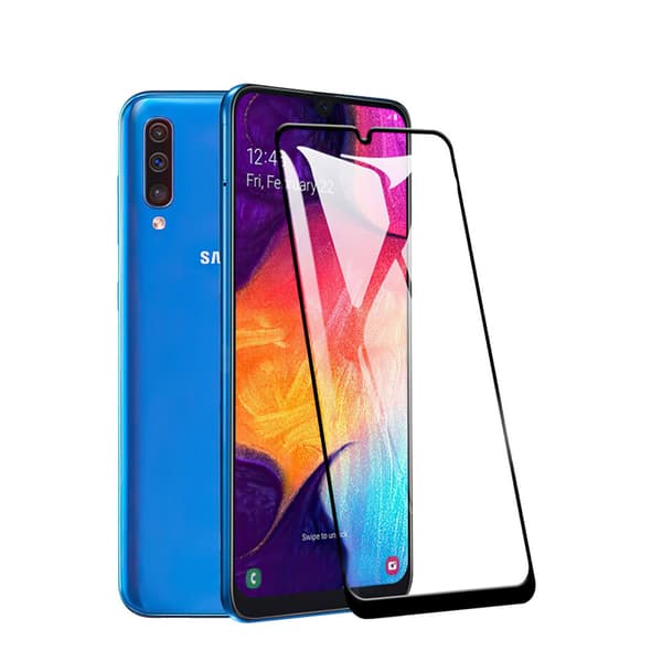 Samsung Galaxy A50 - Hærdet Glas Skærmbeskyttelse