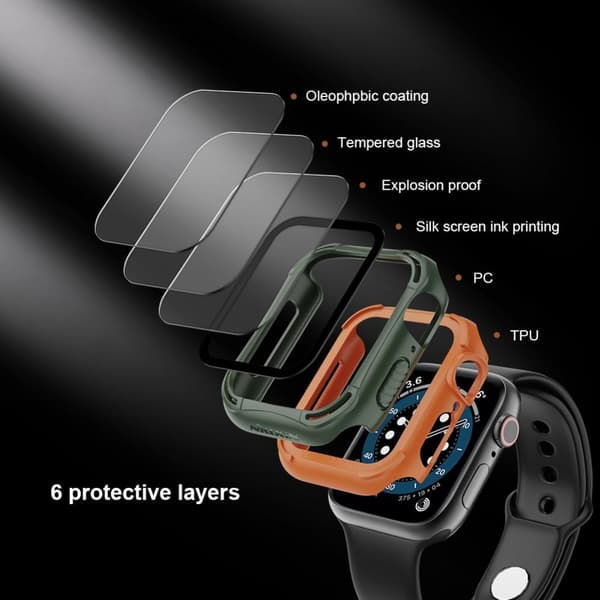 NILLKIN Apple Watch Series 4/5/6/SE 40 mm beskyttelse med fuld dækning