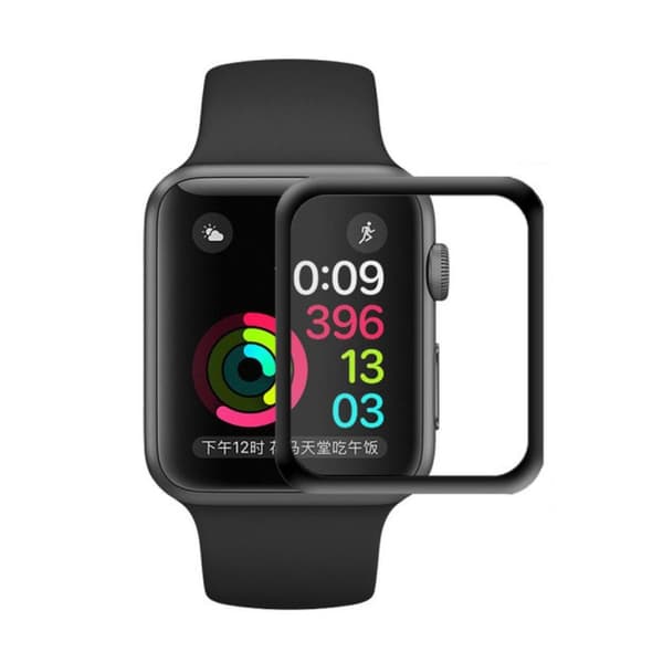 Apple Watch 6 44 mm Heltäckande 3D Härdat Glas Skärmskydd