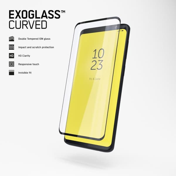 Copter Exoglass Samsung Galaxy A12 / A32 5G Curved Frame Black