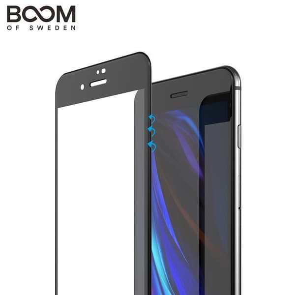 BOOM Curved Härdat Glas Skärmskydd iPhone 8 Plus / 7 Plus