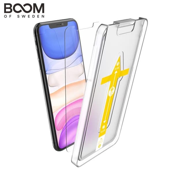 BOOM Flat Härdat Glas Skärmskydd iPhone 11 Pro Max/XS Max