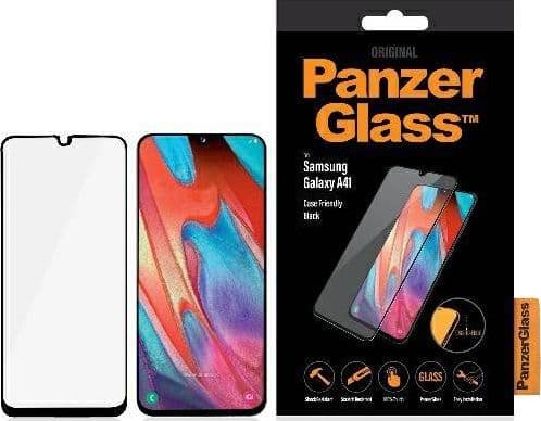 PanzerGlass PRO7217, Samsung, Samsung - Galaxy A41, Asennus kuivana, Naarmuuntumisenkestävä, Iskunkestävä, Läpinäkyvä, 1 kpl