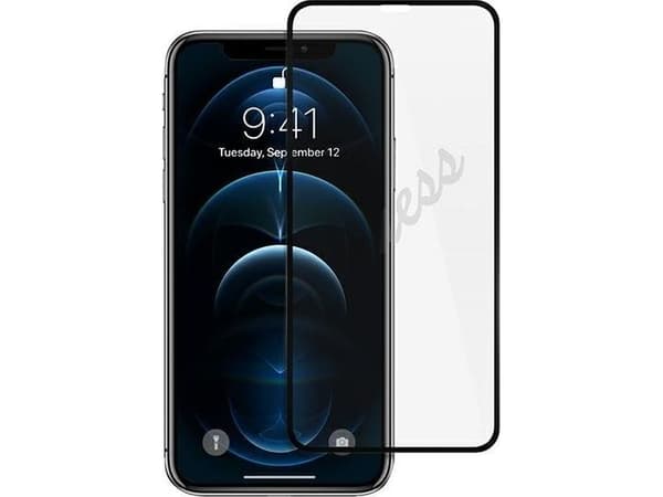 Guess Guess szkło hartowane iPhone 12/12 Pro 6,1" Vintage Magic Logo / GUSPP12MSLTR