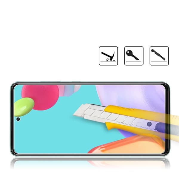Mocolo 3D Härdat Glas Skärmskydd till Galaxy A52 5G - Clear