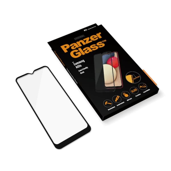 PanzerGlass Samsung Galaxy A02s Case Friendly, Black
