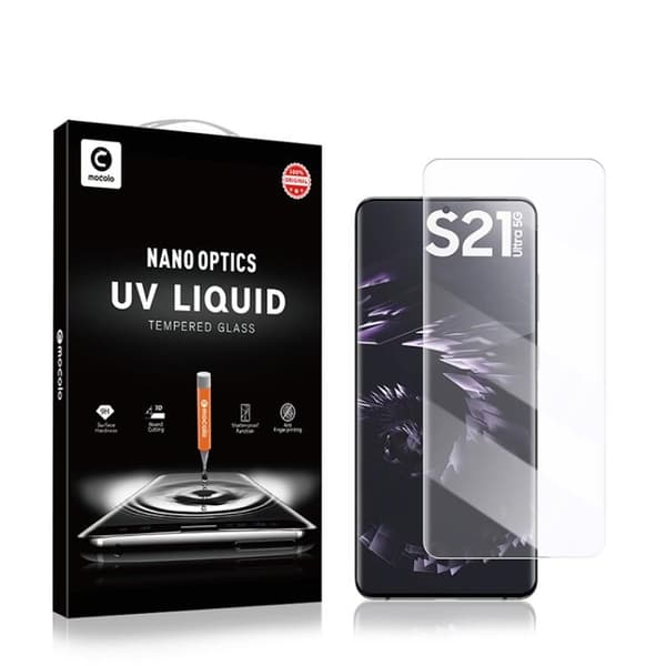 Samsung Galaxy S21 MOCOLO UV Skärmskydd i 3D Härdat Glas