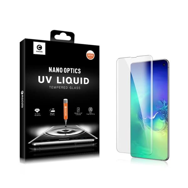 Samsung Galaxy S10 Plus MOCOLO UV Skärmskydd i 3D Härdat Glas