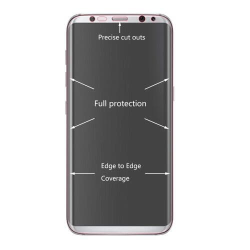 Samsung Galaxy S8 Plus HAT PRINCE heltäckande skärmskydd