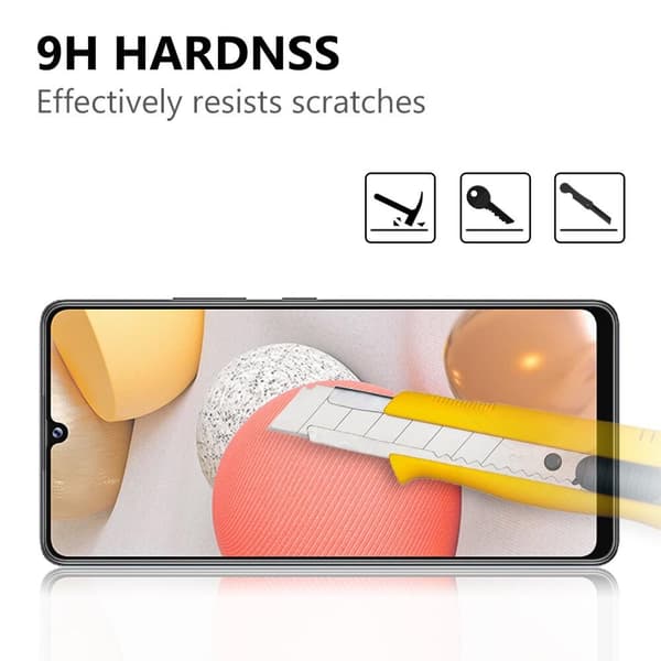 Heltäckande Skärmskydd Härdat Glas för Samsung Galaxy A42