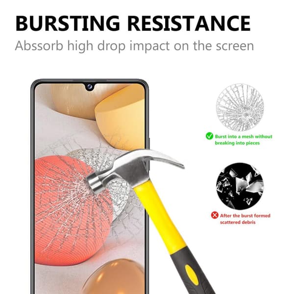 Heltäckande Skärmskydd Härdat Glas för Samsung Galaxy A42