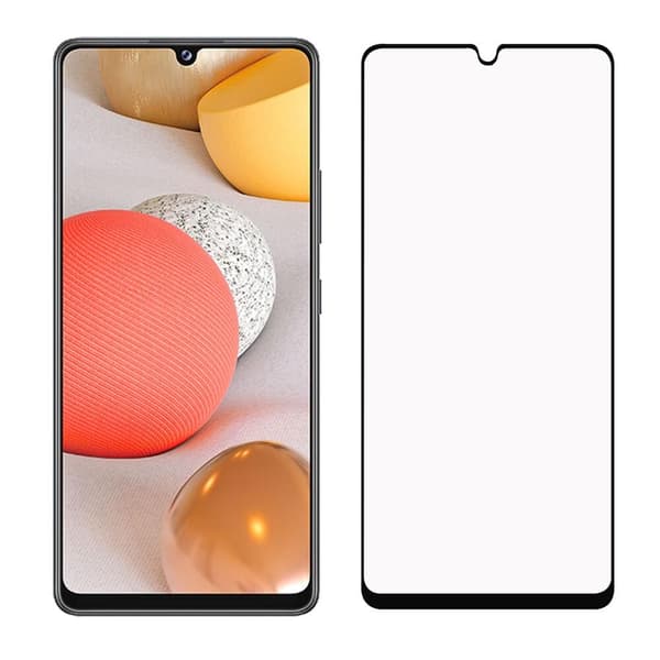 Heltäckande Skärmskydd Härdat Glas för Samsung Galaxy A42