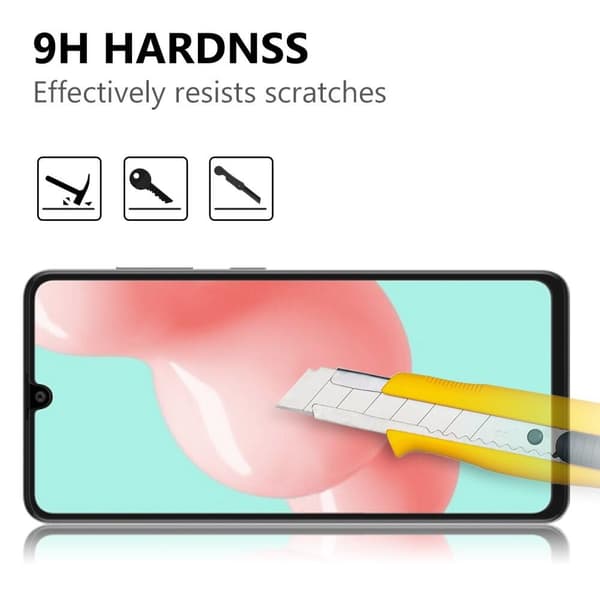 Heltäckande Skärmskydd i Härdat Glas för Samsung Galaxy A41