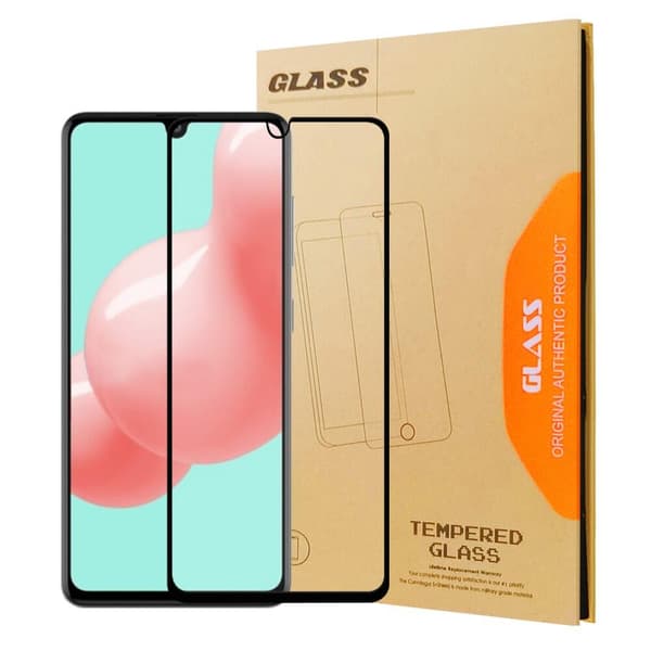 Heltäckande Skärmskydd i Härdat Glas för Samsung Galaxy A41