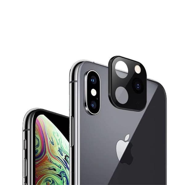 iPhone 11 Pro Look-alike Kameralins för iPhone X/XS - Svart
