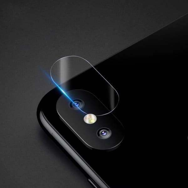 Kameralins skydd i härdat glas för iPhone X/XS