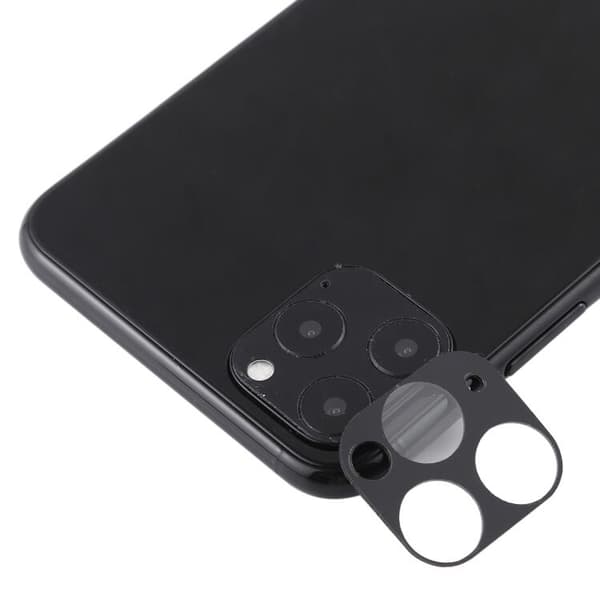 iPhone 11 Pro Max Skyddsfilm för Bakre kameralins - Svart