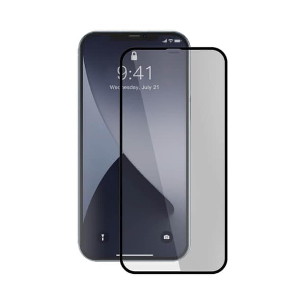 Baseus 2xSkärmskydd i Härdat Glas för iPhone 12 Mini - Svart