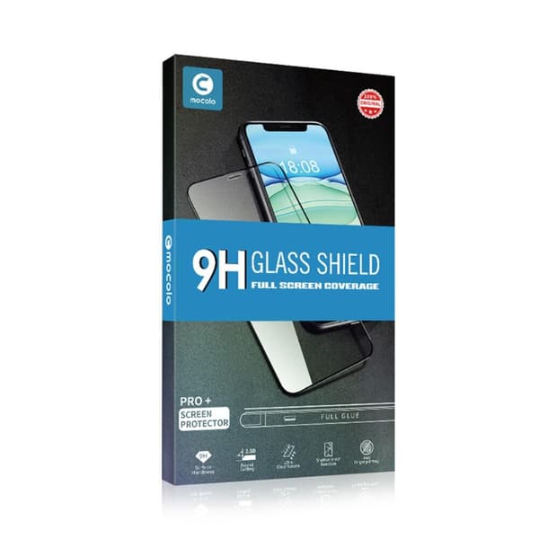 MOCOLO Linsskydd i Härdat Glas för iPhone 12 Pro - Svart