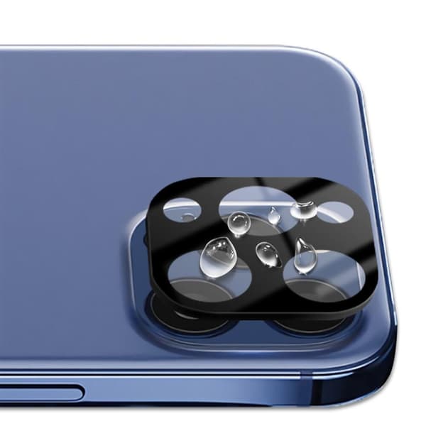MOCOLO Linsskydd i Härdat Glas för iPhone 12 Pro - Svart