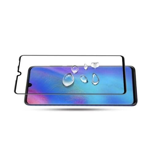 MOCOLO Heltäckande Skärmskydd i Härdat Glas för Huawei P30 Lite - Svart
