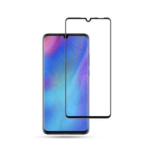 MOCOLO Heltäckande Skärmskydd i Härdat Glas för Huawei P30 Lite - Svart