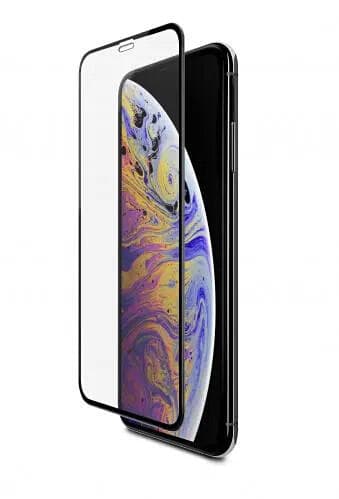 SiGN Heltäckande Skärmskydd i Härdat Glas för iPhone 11 Pro-X-XS + Monteringsram