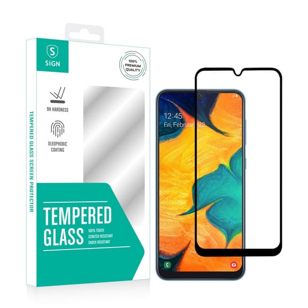 SiGN 2.5D Skärmskydd i Härdat Glas till Samsung Galaxy A20/A30/A50/M30