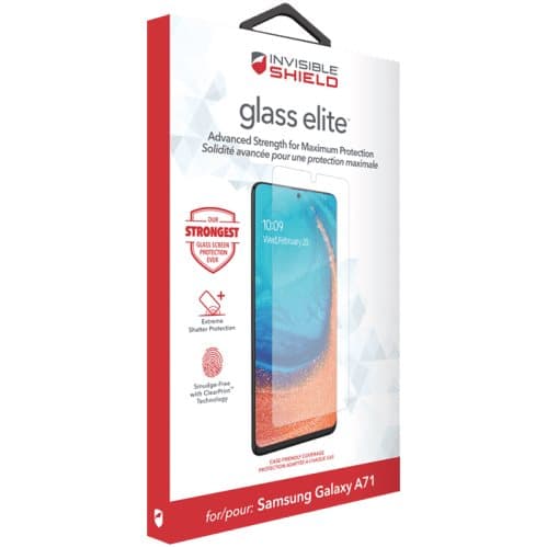 Zagg Inivisible Glass Elite Skärmskydd i Härdat Glas för Samsung Galaxy A71