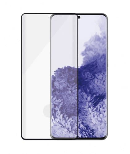 Panzerglass Skärmskydd i Härdat Glas för Samsung Galaxy S21 Ultra 5G - Transparent / Svart