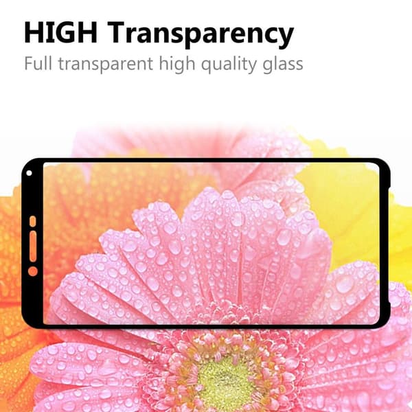 Heltäckande Skärmskydd Härdat Glas för Sony Xperia 10 II