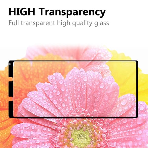 Heltäckande Skärmskydd Härdat Glas för Sony Xperia 1 II