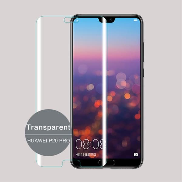 MOFI 3D Curved Heltäckande Skärmskydd för Huawei P20 Pro - Transparent