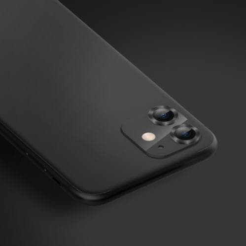 Baseus Alloy Linsskydd för iPhone 11 - Svart