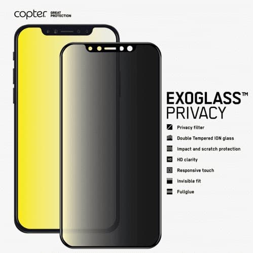 Copter Privacy Glass för iPhone 11 & XR