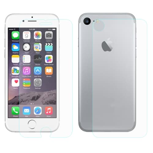 ENKAY 9H härdat glas + film för baksida för iPhone 7/8/SE 2