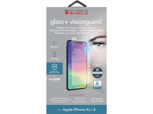 Zagg Invisibleshield Glass Plus VisionGuard för iPhone X/XS