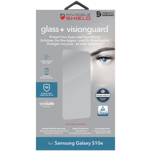 Zagg Invisibleshield Glass Plus Visionguard för Samsung Galaxy S10e