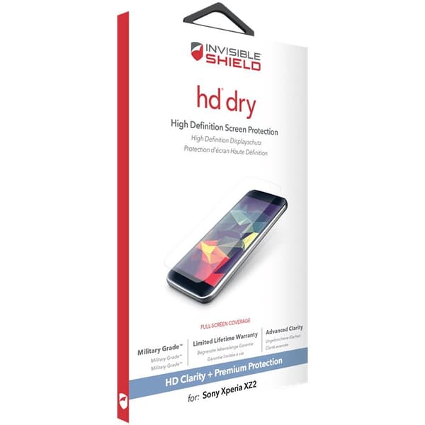 ZAGG InvisibleShield HD Dry Screen Sony Xperia XZ2