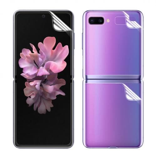 IMAK Heltäckande Skydd till Skärm och Baksida för Samsung Galaxy Z Flip